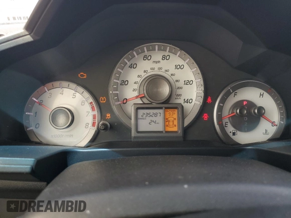 2012 Honda Pilot EX-L with VIN 5FNYF3H58CB015497, listed as a Copart auction lot 56868225 with 235,287 mi miles and Clean Title. Bid and sale history available at DreamBid. Image 9.