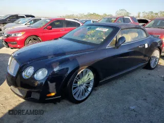 2010 Bentley Continental GT with VIN SCBDP3ZA4AC063390, listed as a Copart auction lot 75495014 with 31,291 mi miles and Non Repairable. Bid and sale history available at DreamBid. Image 1.