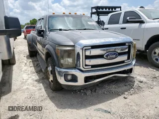 2015 Ford F-350 Lariat with VIN 1FT8W3CT5FEA32754, listed as a Copart auction lot 61626155 with 257,617 mi miles and Clean title. Bid and sale history available at DreamBid. Image 4.