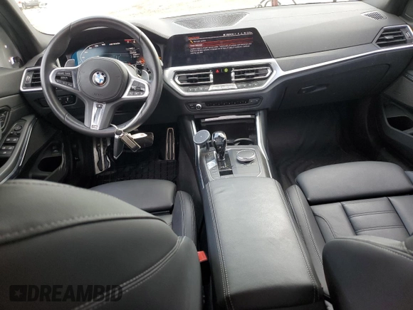 2020 BMW 3 Series M340i xDrive with VIN WBA5U9C01LA380102, listed as a Copart auction lot 50510943 with 42,942 mi miles and . Bid and sale history available at DreamBid. Image 8.