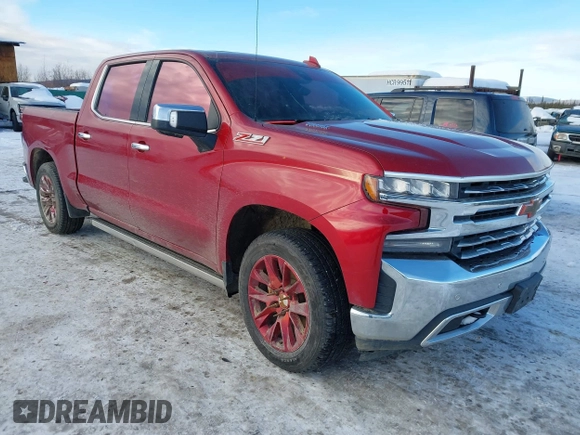 2021 Chevrolet Silverado 1500 LTZ with VIN 3GCUYGET2MG323747, listed as a IAAI auction lot 41742933 with Not Provided miles and . Bid and sale history available at DreamBid. Image 1.