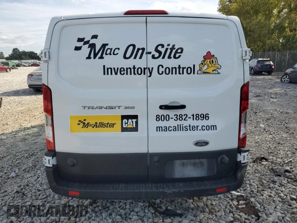 2020 Ford Transit with VIN 1FTBW1Y82LKA36322, listed as a Copart auction lot 71431554 with 164,846 mi miles and Salvage Title. Bid and sale history available at DreamBid. Image 6.