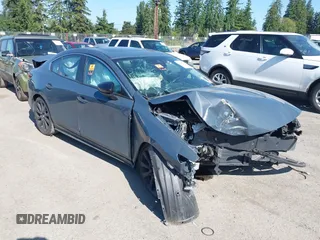 2023 Mazda 3 S Carbon Edition with VIN 3MZBPACM5PM376545, listed as a IAAI auction lot 42404054 with Not provided miles and . Bid and sale history available at DreamBid. Image 1.