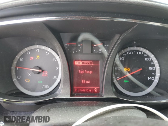 2013 GMC Terrain SLE with VIN 2GKALSEK7D6282642, listed as a Copart auction lot 51891565 with 174,615 mi miles and Salvage Title. Bid and sale history available at carsss.com. Image 9.