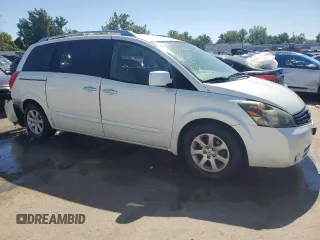 2008 Nissan Quest with VIN 5N1BV28U08N106844, listed as a Copart auction lot 69964394 with 158,306 mi miles and Salvage Title. Bid and sale history available at carsss.com. Image 4.