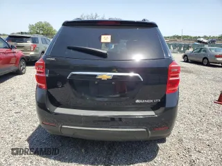 2016 Chevrolet Equinox LTZ with VIN 2GNALDEKXG6194526, listed as a Copart auction lot 56898175 with 107,485 mi miles and Salvage title. Bid and sale history available at DreamBid. Image 6.