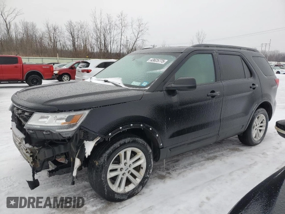 2017 Ford Explorer with VIN 1FM5K8B88HGB44542, listed as a Copart auction lot 43625775 with 134,918 mi miles and Salvage title. Bid and sale history available at DreamBid. Image 1.