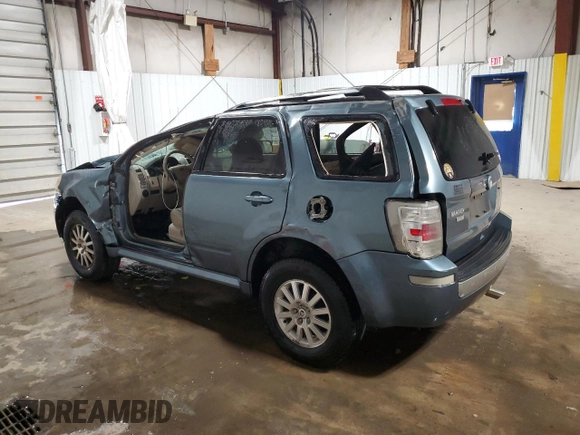 2010 Mercury Mariner Premier z VIN 4M2CN8H77AKJ24734, wystawiony jako Copart lot #54317785 z przebiegiem 206 212 mil mil oraz Szkoda całkowita • Salvage title. Historia ofert i sprzedaży dostępna na DreamBid. Obrazek 2.