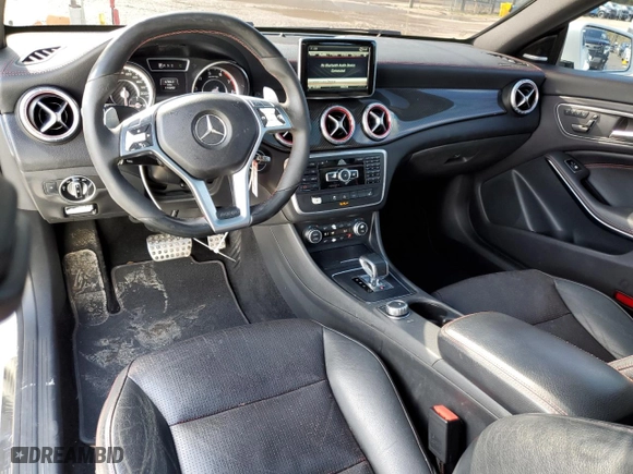 2014 Mercedes-Benz CLA-Class CLA 45 AMG with VIN WDDSJ5CB6EN142031, listed as a Copart auction lot 88348295 with 115,202 mi miles and Salvage Title. Bid and sale history available at carsss.com. Image 8.