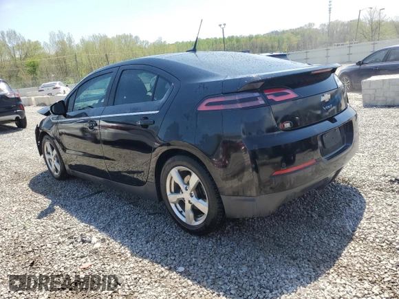 2012 Chevrolet Volt with VIN 1G1RA6E43CU104541, listed as a Copart auction lot 52972705 with 198,673 mi miles and Salvage Title. Bid and sale history available at carsss.com. Image 2.