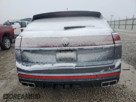 2024 Volkswagen Atlas SEL Premium R-Line with VIN 1V2FE2CA3RC215426, listed as a Copart auction lot 45599575 with 19,705 mi miles and Salvage title. Bid and sale history available at DreamBid. Image 6.