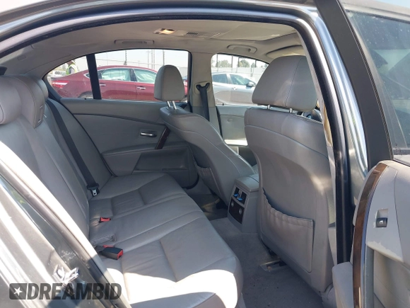 2006 BMW 5 Series 525i with VIN WBANE53576CK83657, listed as a IAAI auction lot 41858035 with 148,887 mi miles. Bid and sale history available at carsss.com. Image 8.