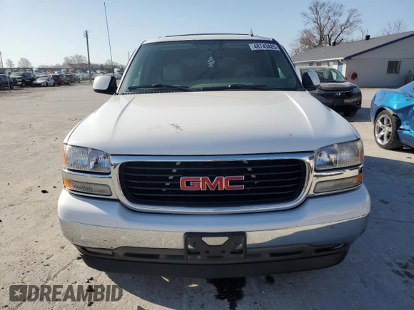 2006 GMC Yukon SLE with VIN 1GKEC13ZX6R133340, listed as a Copart auction lot 48743425 with Not Provided miles and Salvage Title. Bid and sale history available at DreamBid. Image 5.