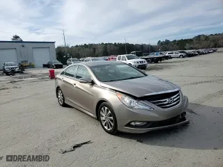 2014 Hyundai Sonata SE with VIN 5NPEC4AC6EH831591, listed as a Copart auction lot 43013115 with 143,327 mi miles and Salvage Title. Bid and sale history available at carsss.com. Image 14.