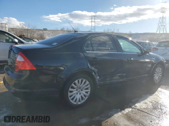 2010 Ford Fusion Hybrid with VIN 3FADP0L33AR296397, listed as a Copart auction lot 84566544 with 108,165 mi miles and Salvage Title. Bid and sale history available at carsss.com. Image 3.