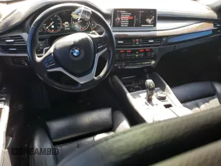 2015 BMW X6 xDrive50i with VIN 5UXKU6C53F0F94035, listed as a Copart auction lot 49604204 with 122,910 mi miles and Salvage Title. Bid and sale history available at carsss.com. Image 8.