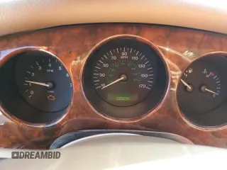 2001 Jaguar XJ Vanden Plas with VIN SAJDA24C51LF38566, listed as a Copart auction lot 43314625 with 100,298 mi miles and Salvage title. Bid and sale history available at DreamBid. Image 9.