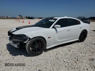 2019 Dodge Charger Scat Pack with VIN 2C3CDXGJ5KH589087, listed as a Copart auction lot 53080395 with 81,354 mi miles and Salvage Title. Bid and sale history available at DreamBid. Image 1.