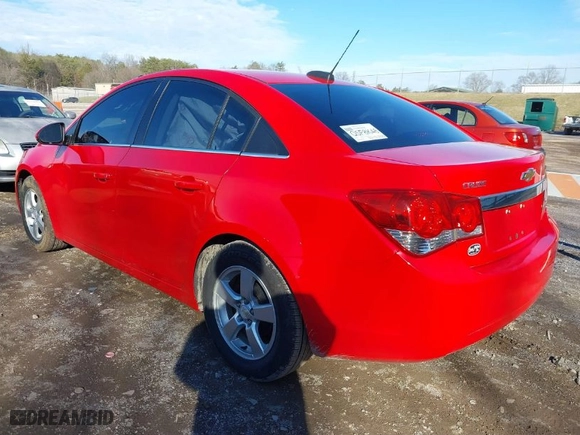 2015 Chevrolet Cruze LT with VIN 1G1PC5SB0F7189422, listed as a IAAI auction lot 41568003 with 126,038 mi miles. Bid and sale history available at carsss.com. Image 3.