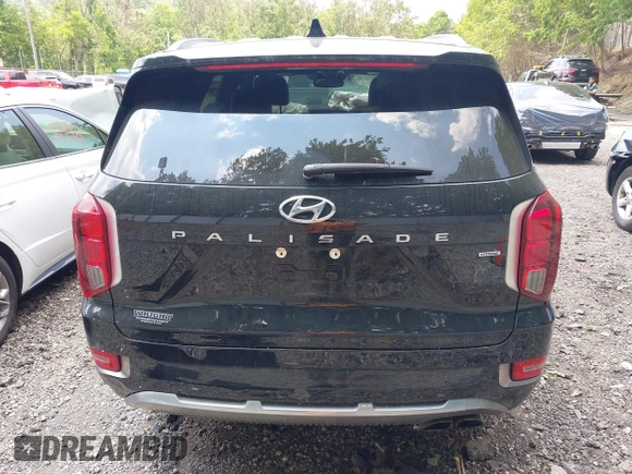2022 Hyundai Palisade Calligraphy z VIN KM8R7DHE9NU463194, wystawiony jako IAAI lot #42415775 z przebiegiem 54 542 mil mil oraz . Historia ofert i sprzedaży dostępna na DreamBid. Obrazek 15.