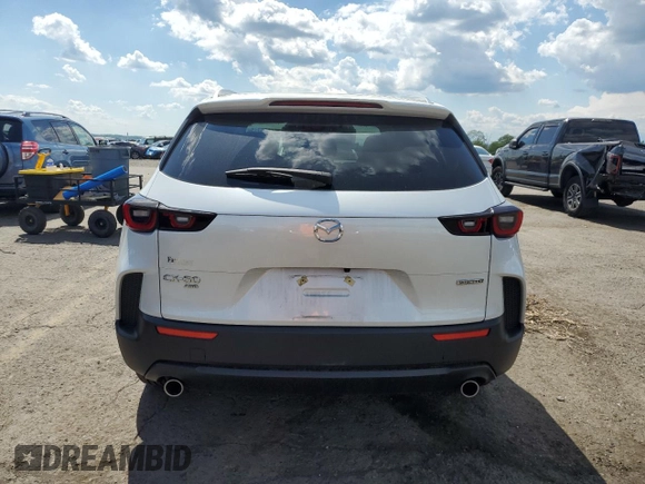 2024 Mazda CX-50 S Preferred z VIN 7MMVABBM2RN227219, wystawiony jako Copart lot #55805715 z przebiegiem 13 877 mil mil oraz Szkoda całkowita • Salvage title. Historia ofert i sprzedaży dostępna na DreamBid. Obrazek 6.