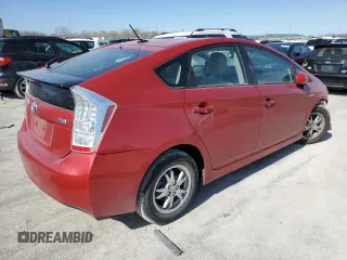 2010 Toyota Prius II with VIN JTDKN3DU2A1168243, listed as a Copart auction lot 47702994 with 0 mi miles and Salvage Title. Bid and sale history available at carsss.com. Image 3.