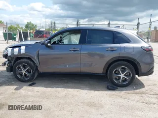 2023 Honda HR-V EX-L with VIN 3CZRZ1H77PM724631, listed as a IAAI auction lot 42453591 with 28,758 mi miles and . Bid and sale history available at DreamBid. Image 14.
