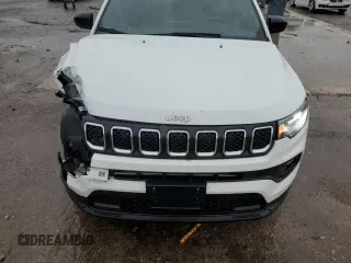 2023 Jeep Compass Latitude with VIN 3C4NJDBN4PT512845, listed as a Copart auction lot 55153135 with 52,410 mi miles and Salvage title. Bid and sale history available at DreamBid. Image 12.