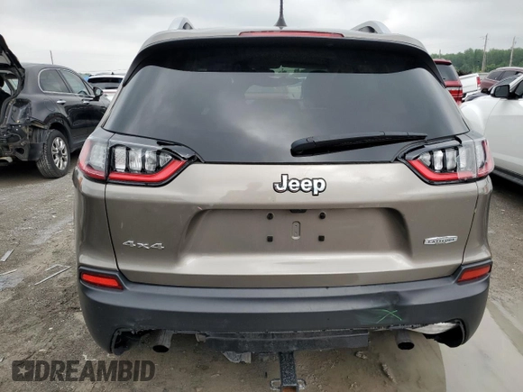 2019 Jeep Cherokee Latitude with VIN 1C4PJMCX6KD288419, listed as a Copart auction lot 54696644 with 45,559 mi miles and Clean Title. Bid and sale history available at carsss.com. Image 6.