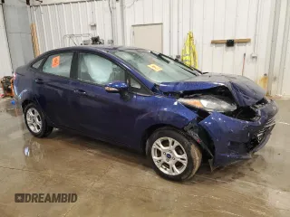 2016 Ford Fiesta SE with VIN 3FADP4BJ7GM184733, listed as a Copart auction lot 51133405 with 0 mi miles and Non Repairable. Bid and sale history available at carsss.com. Image 4.