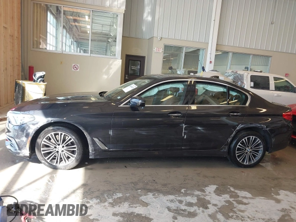 2018 BMW 5 Series 530i xDrive with VIN WBAJA7C55JWA73459, listed as a IAAI auction lot 41634921 with 64,759 mi miles and . Bid and sale history available at DreamBid. Image 14.