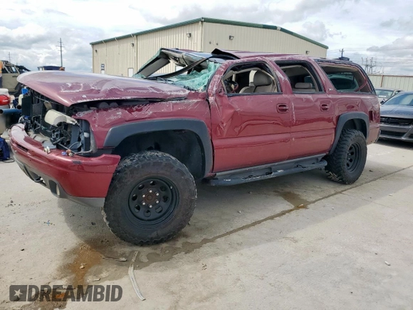 2004 Chevrolet Suburban Z71 with VIN 3GNFK16Z64G127313, listed as a Copart auction lot 50956365 with Not provided miles and Non repairable. Bid and sale history available at DreamBid. Image 1.