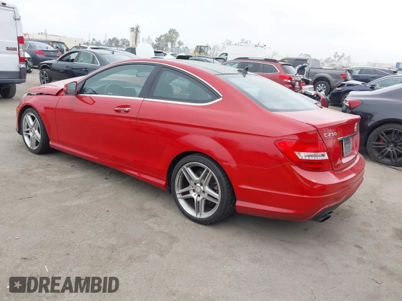 2014 Mercedes-Benz C 250 with VIN WDDGJ4HB4EG300833, listed as a IAAI auction lot 42551110 with 78,626 mi miles and . Bid and sale history available at DreamBid. Image 3.