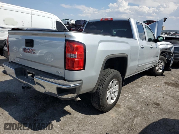 2014 GMC Sierra 1500 SLE with VIN 1GTR1UEH2EZ111064, listed as a Copart auction lot 64264034 with 0 mi miles and Salvage Title. Bid and sale history available at carsss.com. Image 3.