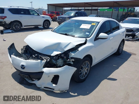 2013 Mazda Mazda3 i Sport with VIN JM1BL1U71D1701482, listed as a IAAI auction lot 41983133 with 110,966 mi miles. Bid and sale history available at carsss.com. Image 19.