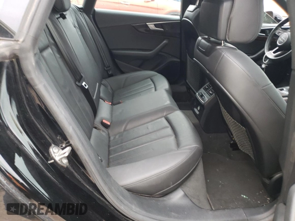 2019 Audi A5 Sportback Premium with VIN WAUANCF58KA056255, listed as a Copart auction lot 41666253 with 50,484 mi miles. Bid and sale history available at carsss.com. Image 10.