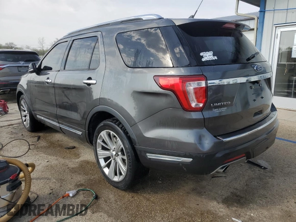 2019 Ford Explorer Limited z VIN 1FM5K7F82KGA91008, wystawiony jako Copart lot #53059355 z przebiegiem 109 903 mil mil oraz Szkoda całkowita • Salvage title. Historia ofert i sprzedaży dostępna na DreamBid. Obrazek 2.