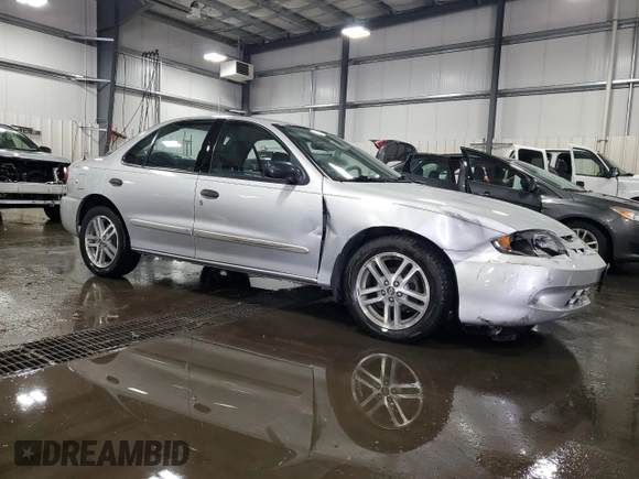 2004 Chevrolet Cavalier with VIN 1G1JC52F847142712, listed as a Copart auction lot 53798765 with 39,744 mi miles and Salvage Title. Bid and sale history available at DreamBid. Image 4.