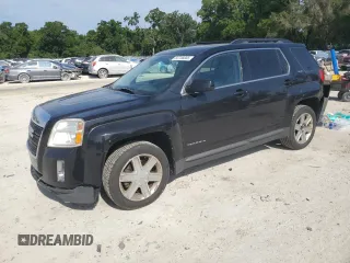 2011 GMC Terrain SLE-2 with VIN 2CTFLTEC6B6349491, listed as a Copart auction lot 53758005 with 216,190 mi miles and Salvage Title. Bid and sale history available at carsss.com. Image 1.