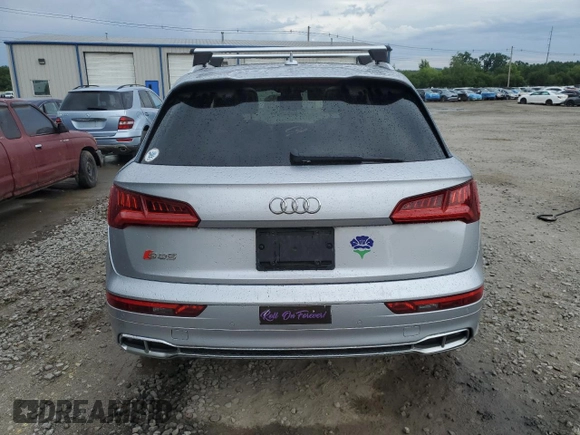 2018 Audi SQ5 Prestige with VIN WA1C4AFY1J2072006, listed as a Copart auction lot 58429414 with 87,450 mi miles and Salvage Title. Bid and sale history available at DreamBid. Image 6.