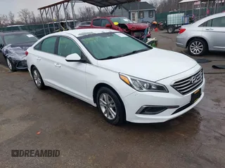 2016 Hyundai Sonata 2.4L SE with VIN 5NPE24AF2GH351953, listed as a IAAI auction lot 41658674 with 126,126 mi miles. Bid and sale history available at carsss.com. Image 1.