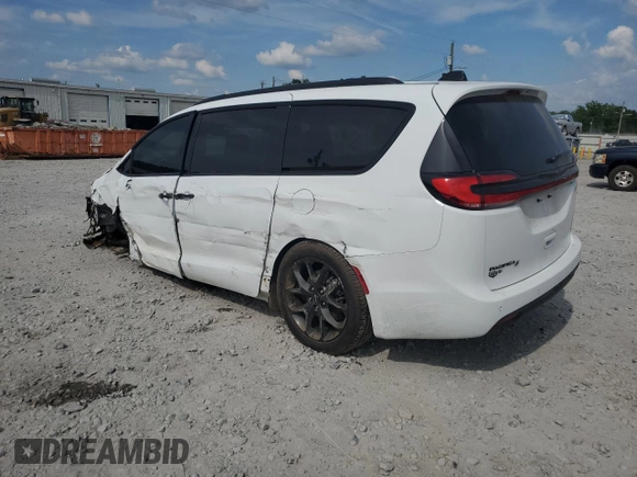 2024 Chrysler Pacifica Touring L with VIN 2C4RC1BG2RR116768, listed as a Copart auction lot 54598075 with 12,054 mi miles and Salvage title. Bid and sale history available at DreamBid. Image 2.