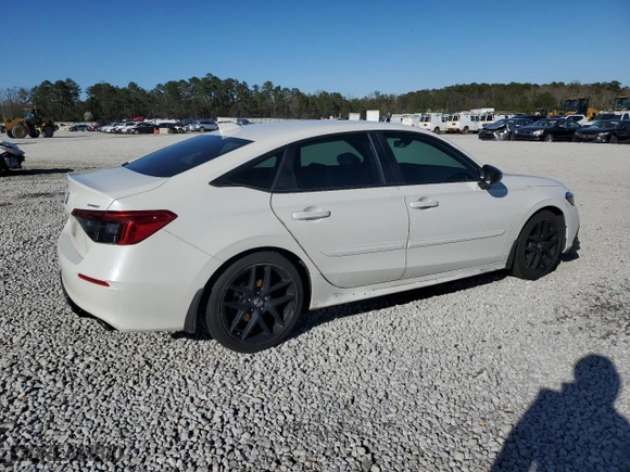 2024 Honda Civic Sedan Sport with VIN 2HGFE2F58RH523528, listed as a Copart auction lot 48014865 with 29,638 mi miles and Salvage Title. Bid and sale history available at carsss.com. Image 3.
