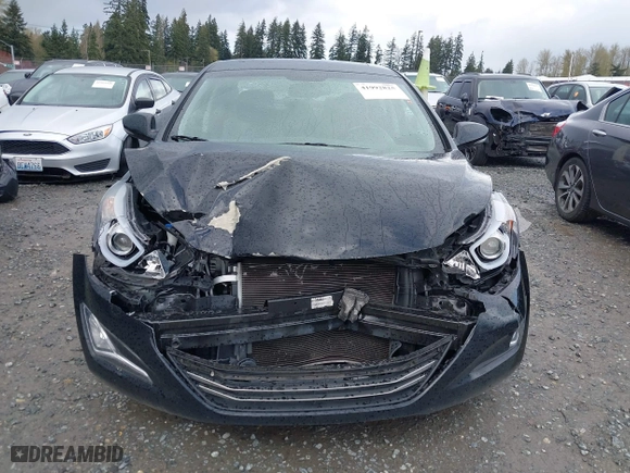 2014 Hyundai Elantra SE with VIN KMHDH4AE0EU087194, listed as a IAAI auction lot 41992825 with 59,484 mi miles. Bid and sale history available at carsss.com. Image 12.