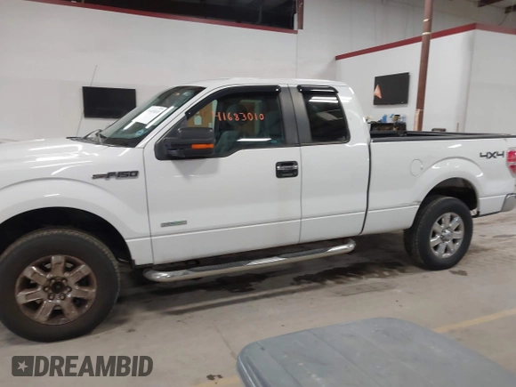 2013 Ford F-150 XL with VIN 1FTFX1ET2DFD25136, listed as a IAAI auction lot 41683010 with 110,122 mi miles. Bid and sale history available at carsss.com. Image 14.