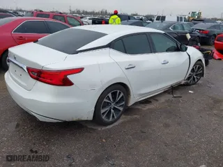 2018 Nissan Maxima SL with VIN 1N4AA6AP2JC386345, listed as a IAAI auction lot 41663507 with 74,109 mi miles. Bid and sale history available at carsss.com. Image 4.