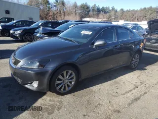 2006 Lexus IS 250 with VIN JTHCK262962006449, listed as a Copart auction lot 41628325 with 193,645 mi miles and Salvage Title. Bid and sale history available at DreamBid. Image 1.