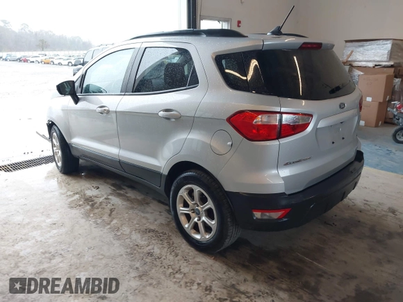 2018 Ford EcoSport SE with VIN MAJ3P1TE7JC212258, listed as a IAAI auction lot 41611493 with 40,480 mi miles and . Bid and sale history available at DreamBid. Image 3.