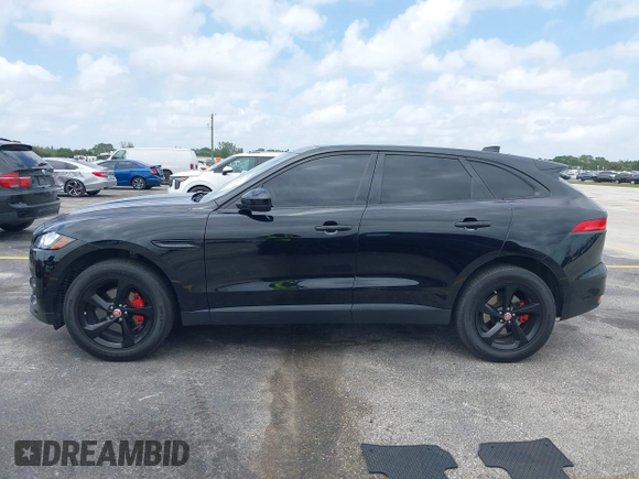 2019 Jaguar F-Pace 25t Premium with VIN SADCJ2FX9KA354949, listed as a IAAI auction lot 41959776 with 56,650 mi miles and . Bid and sale history available at DreamBid. Image 14.