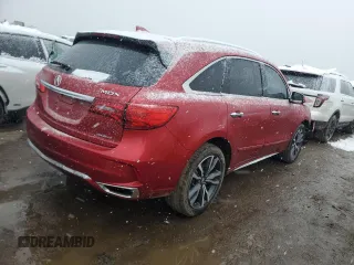 2020 Acura MDX w/Advance Pkg with VIN 5J8YD4H88LL018811, listed as a Copart auction lot 79885424 with 16,546 mi miles and Salvage Title. Bid and sale history available at carsss.com. Image 3.